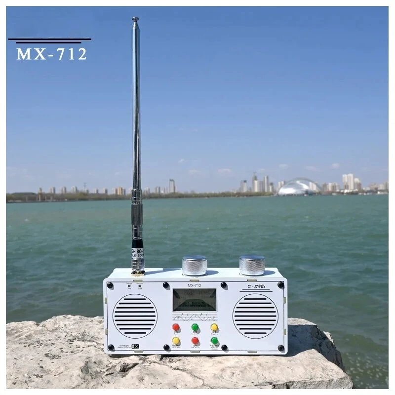 MX712 Portable Radio - LW/MW/SW/FM Stereo Receiver with Dual Speakers | NXP6686 Chip, Remote Control, Type-C Charging - Image 2