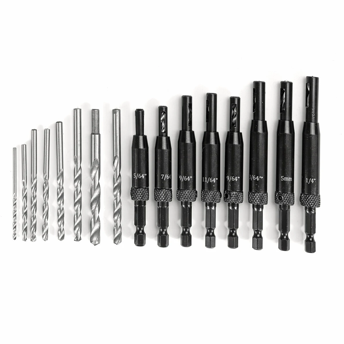 Self Centering Hinge Drill Bit Set | Pilot Hole Guide for Hardware & Drawers - Image 2