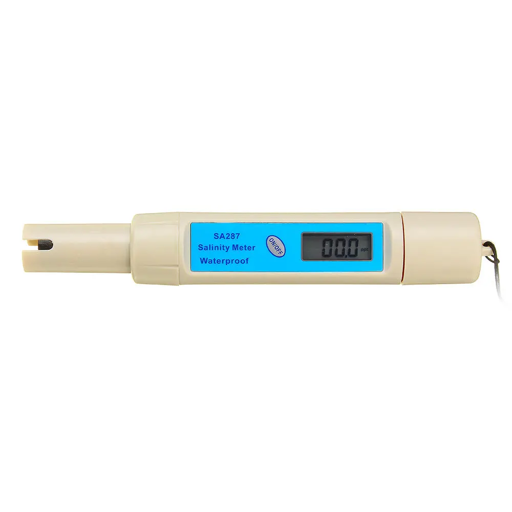 Wattson WS-SA287 Salinity Meter - 0.1ppt Resolution & Waterproof PH Pen - Image 4