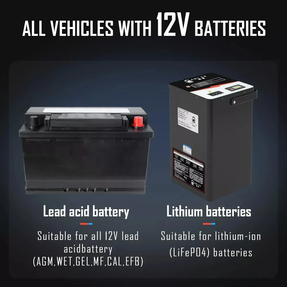 Lancol MICRO-500 Battery Tester - 12V Lead-Acid & Lithium - Color LCD Display - Image 3