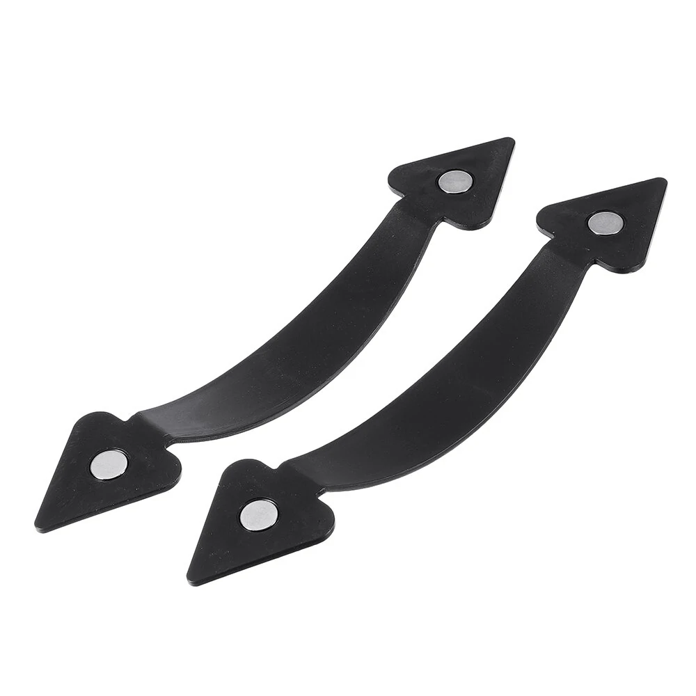 6Pcs Magnetic Garage Door Accents Set - Faux Hinges & Handles for Curb Appeal - Image 5