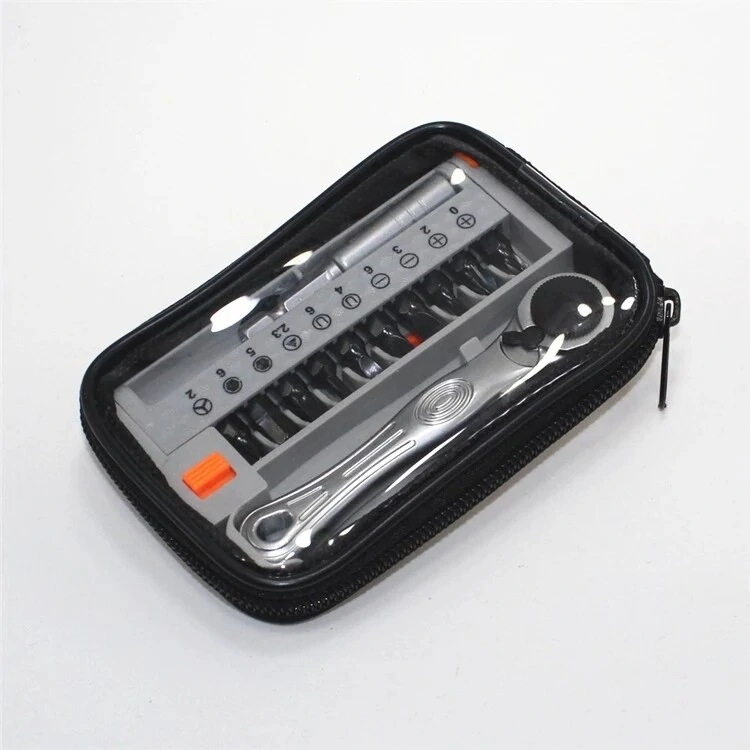12Pcs Mini Ratchet Wrench Set | 1/4-Inch Drive Close Quarter Tool with Bits - Image 3