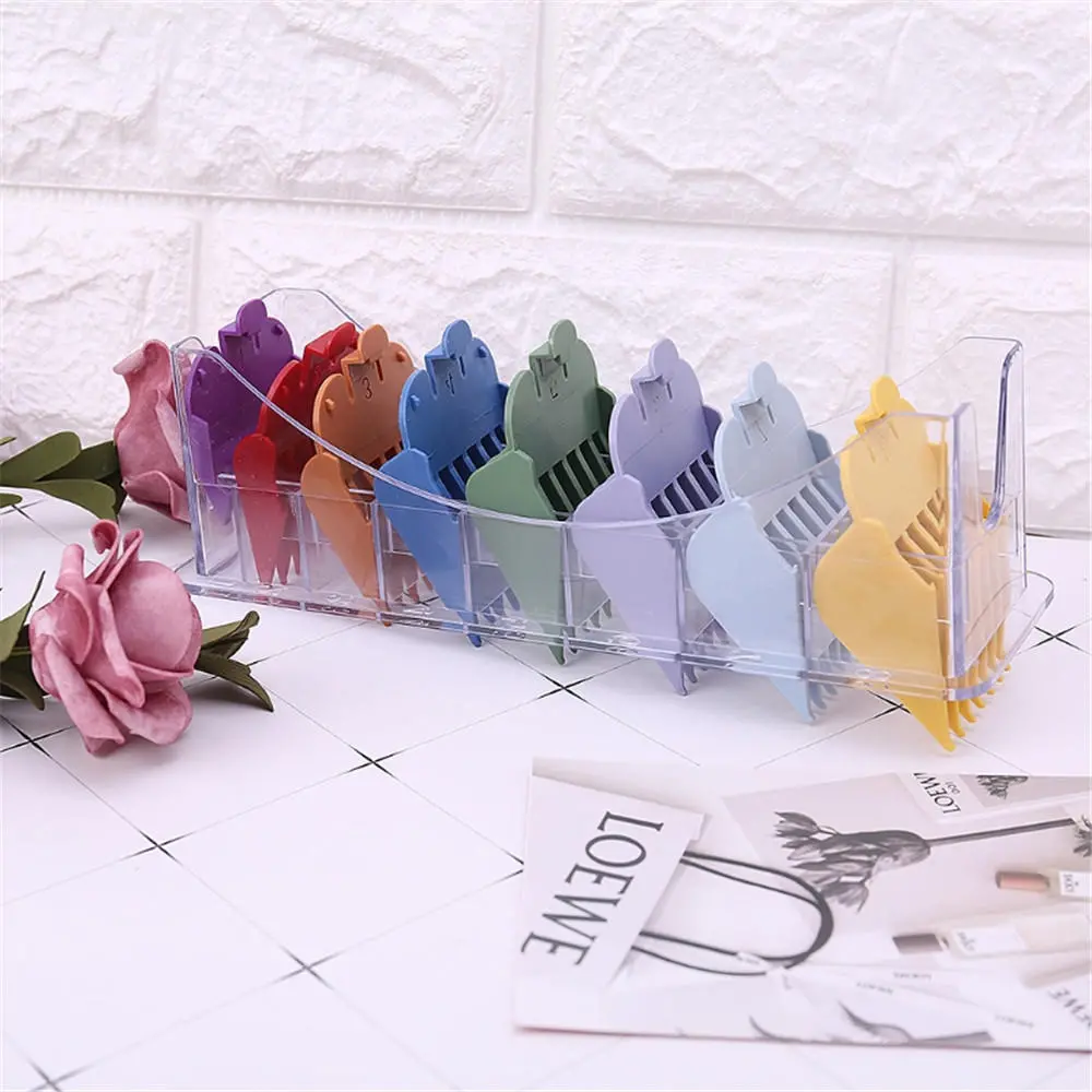 WHAL Hair Clipper Limit Comb Set - 8pcs Colorful Attachments for Electric Clippers - Image 3
