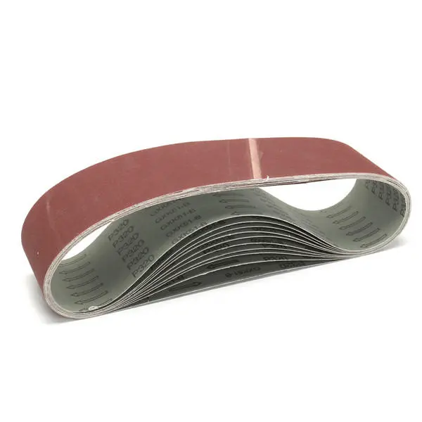 10pcs Sanding Belts 40-320 Grit | 50x915mm Aluminium Oxide Abrasive Belts - Image 4
