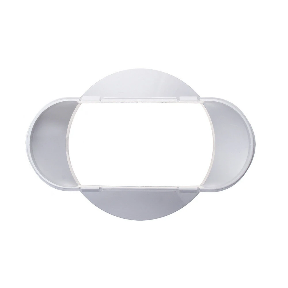 Portable AC Window Adaptor Kit - 13cm Flat Interface Tube Connector & Exhaust Hose Plate - Image 3