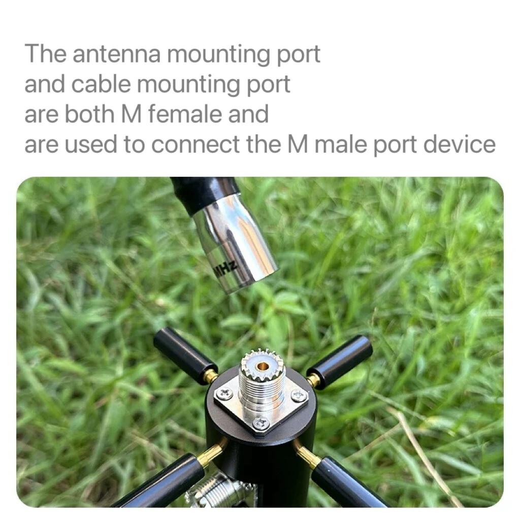 M10 Thread Antenna Base - 160m-6m 100W Outdoor Vehicle Mount for Shortwave - Image 3