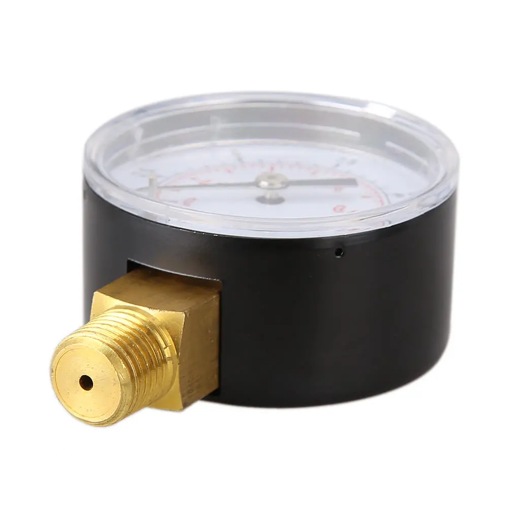TS-50 Low Pressure Gauge | 0-15 PSI Fuel Air Compressor Manometer Hydraulic Tester - Image 4
