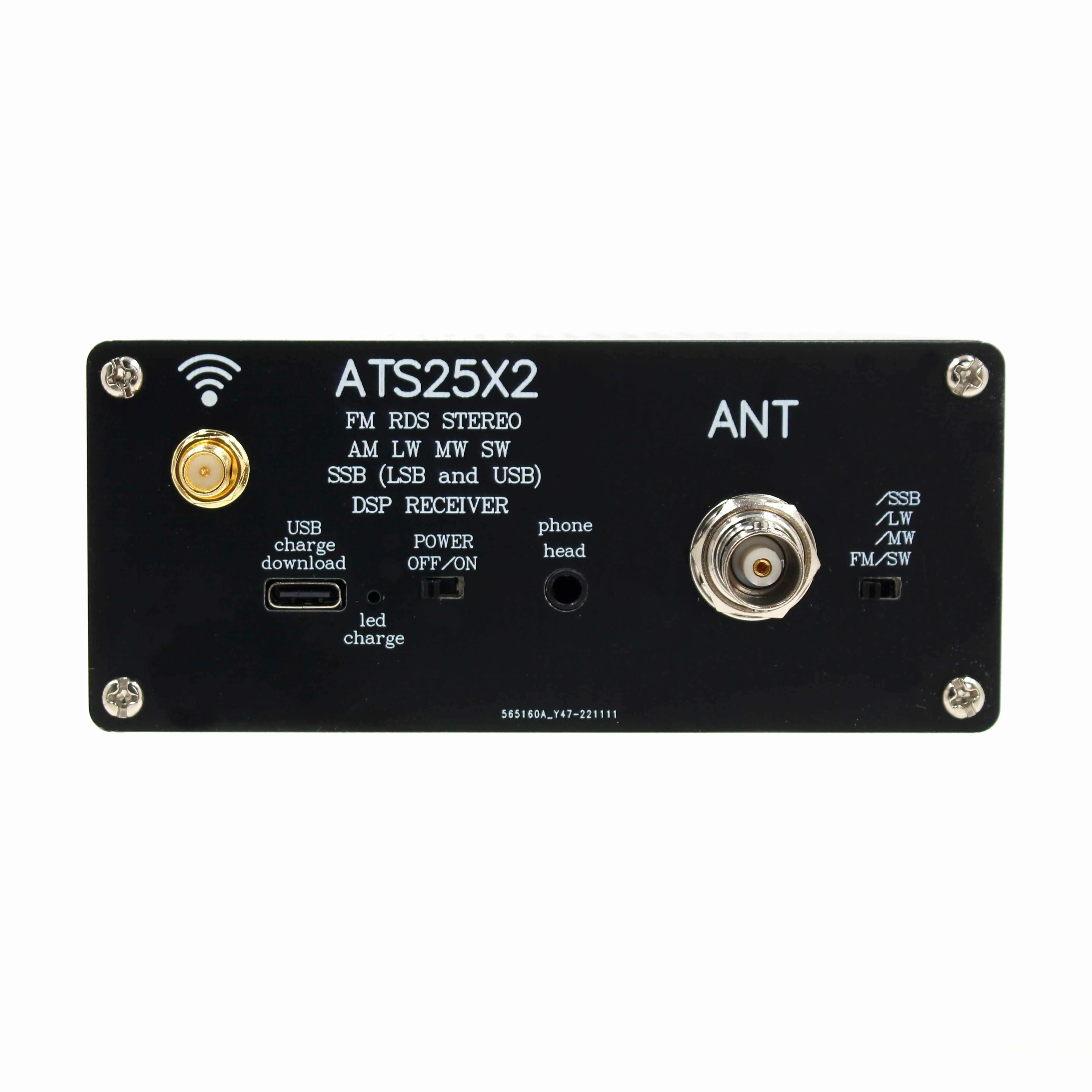 ARINST ATS-25X2 DSP Receiver | FM APP & WiFi Full-band Radio with Spectrum Scanning - Image 4