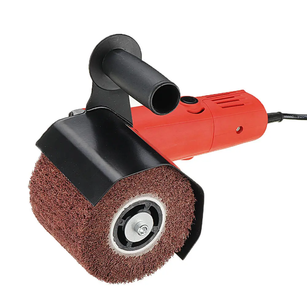 Drillpro Grinder Burnishing Polishing Attachment - Metal Steel Wood Sander for 100mm Angle Grinder - Image 5