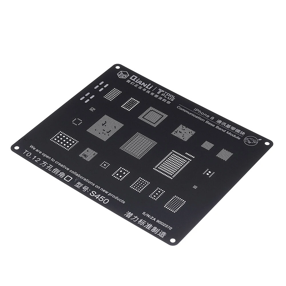 Qianli S450 BGA Reballing Stencil | For iPhone 5-8 Plus & 7G | Repair Tool - Image 3