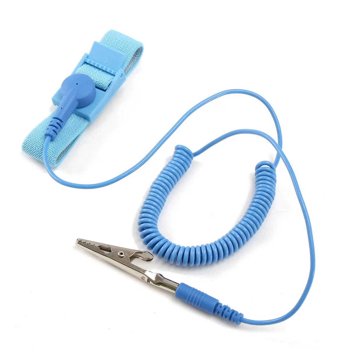 Anti-static Wrist Strap - Flexible Coiling Grounding Bracelet for Soldering - Image 2