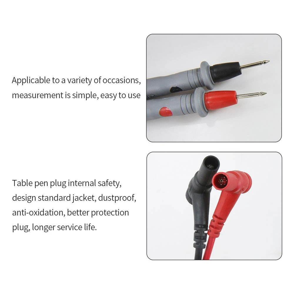 BST-055 Multimeter Test Lead Line | 10A 1000V Silicone Universal Leads - Image 5