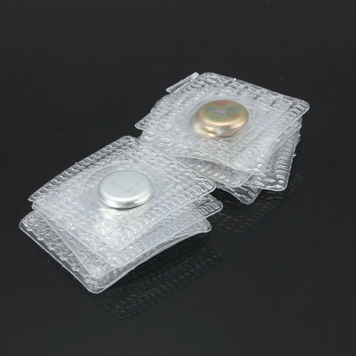 10pcs 11x1mm PVC Invisible Magnet Snaps | Hidden Sew-in Magnetic Fasteners - Image 4
