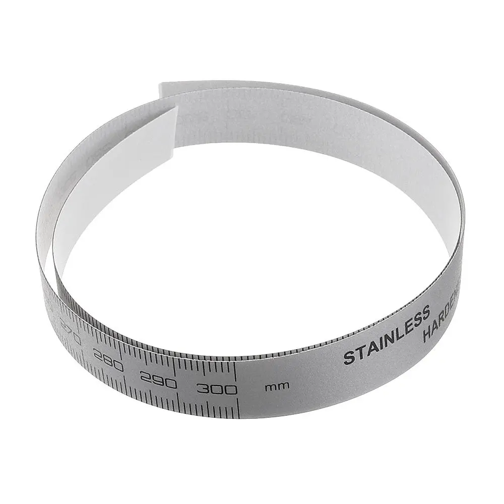 Silver Tape Ruler 0-300mm | Self-Adhesive Metric for Digital Caliper Replacement - Image 3