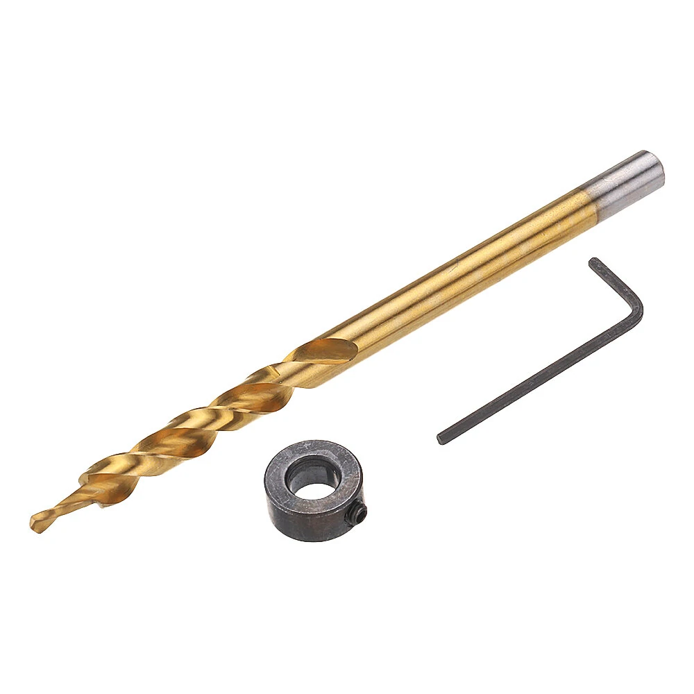Drillpro 9.5mm Step Drill Bit | 3/8 Inch Hex Shank for Pocket Hole Jig & Wood - Image 4