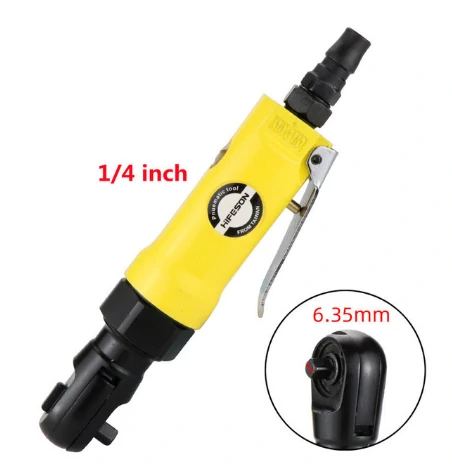 Pneumatic 1/4 & 1/2 Inch Ratchet Wrench | 6.35mm Angle Torque Socket Wrench - Image 5