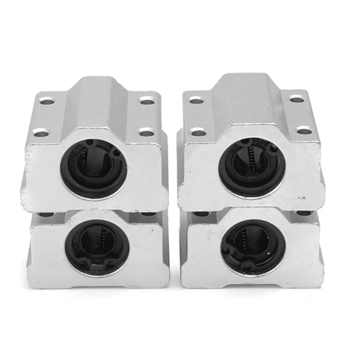 Machifit 200mm Optical Axis Guide Bearing Set | 15pcs Aluminum Rail Shaft Support | CNC Parts - Image 3
