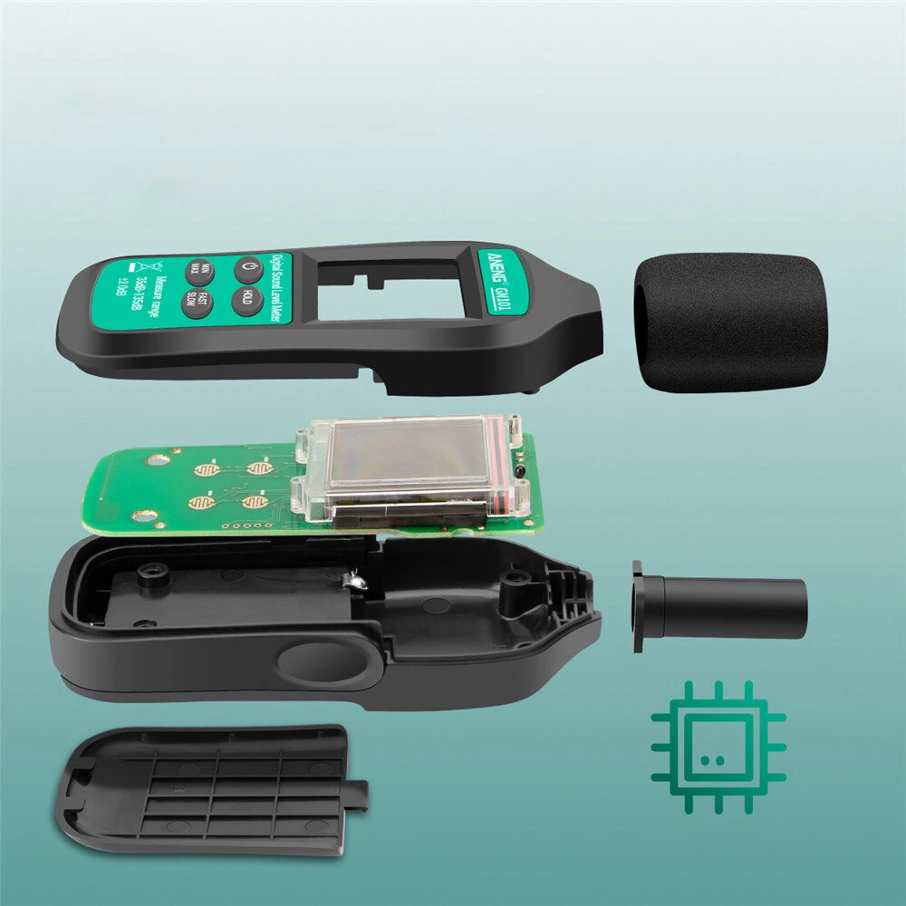 ANENG GN101 Digital Sound Level Meter - 35-135dB Noise Meter with Data Logger - Image 4