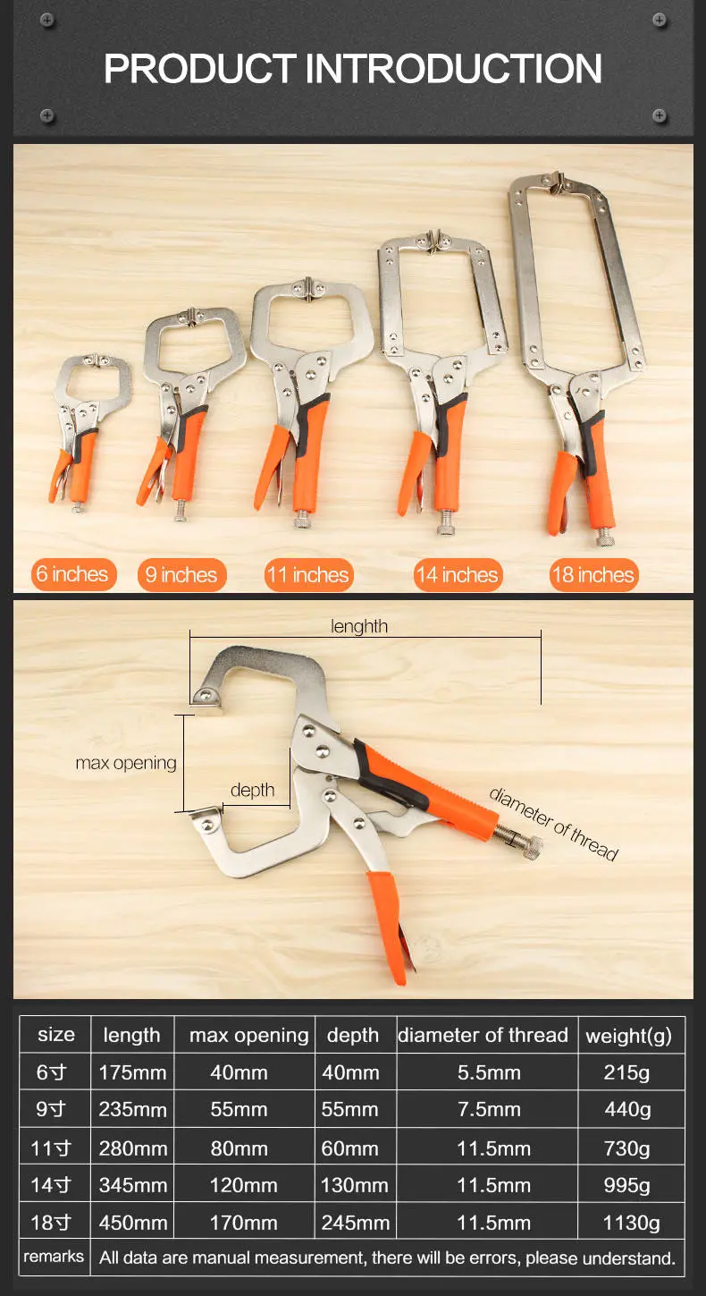 MYTEC MC-010102 C & D Type Crimping Pliers - Square Mouth Rubber Handle for Wood Working - Image 3