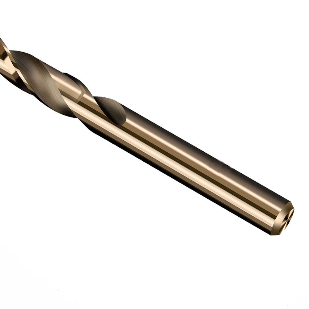 5Pcs Cobalt M35 Drill Bits | 9-10mm High Speed Steel | For Stainless Steel & Metal - Image 4