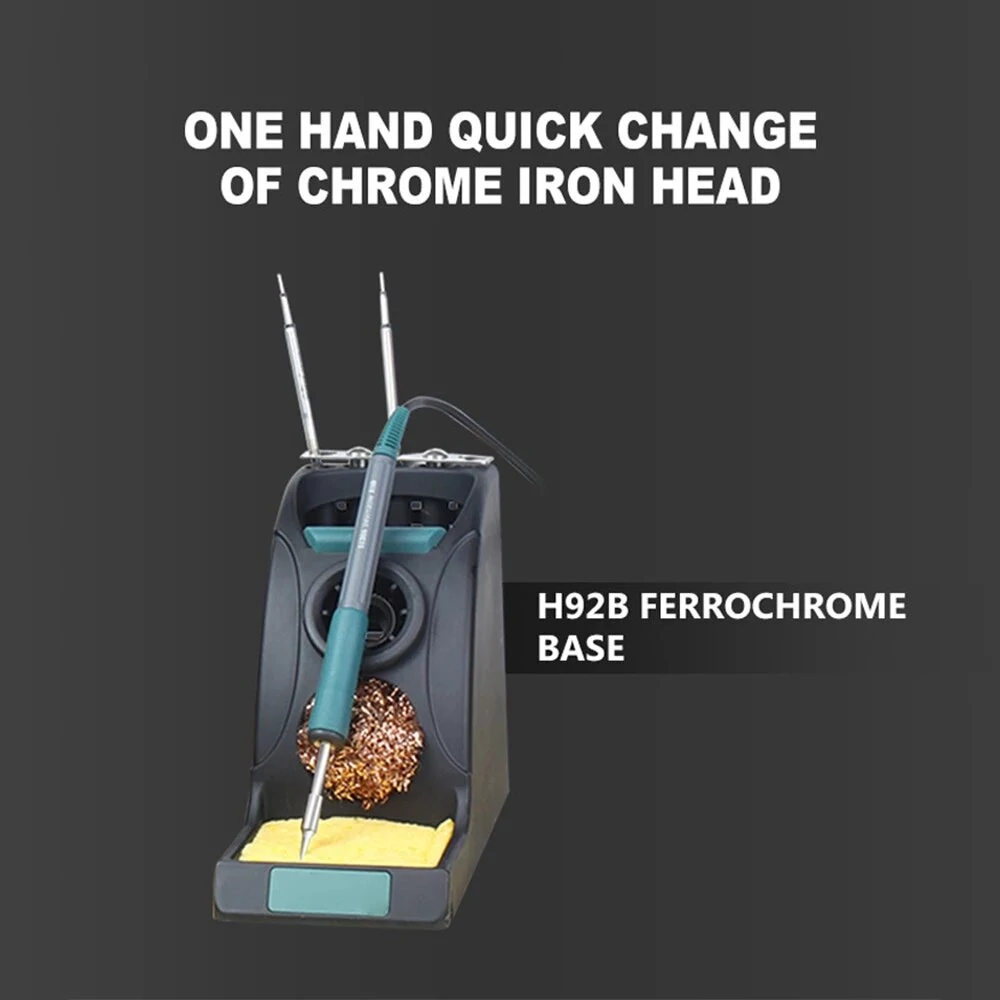 H92B 2-in-1 Soldering Station | High Frequency Thermostat with Hot Air Gun - Image 5