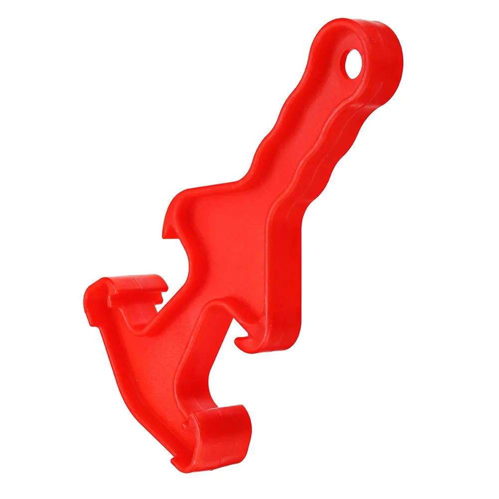 Effetool Double-End Pail Opener - Plastic Bucket & Paint Can Lid Wrench Tool - Red - Image 4