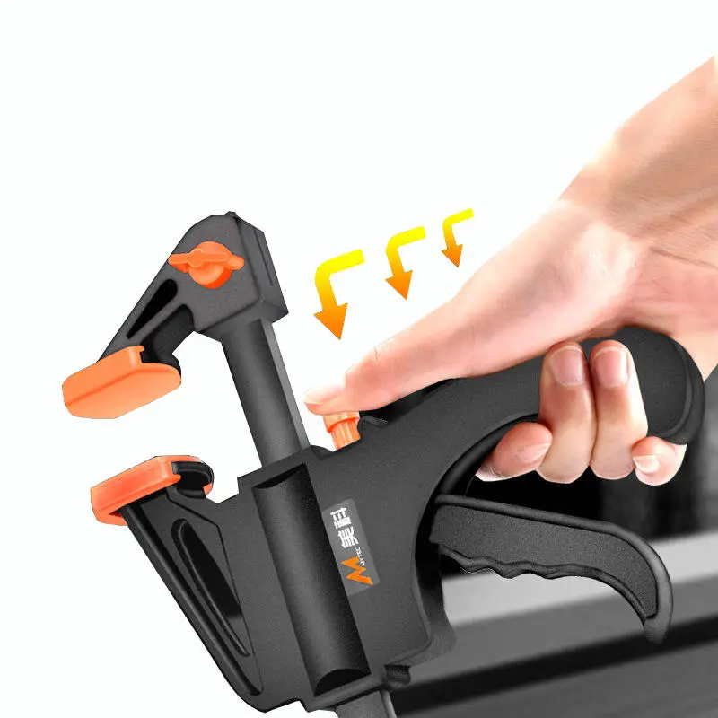 Mytec F Clamp Quick Ratchet Release Speed Squeeze Bar Kit - 6 8 10 12 Inch - Image 3