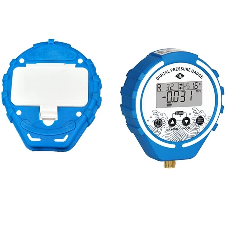 DBF-L-03L Digital Manifold HVAC Tester - Pressure Vacuum Gauge & Temperature Meter - Image 4