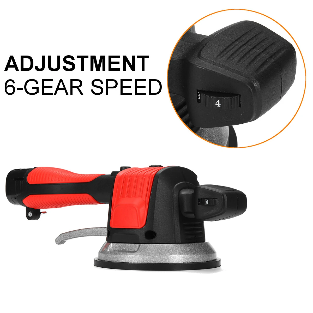 6 Speed Tile Tiling Machine with Suction & LED Light - 120x120cm Ceramic Floor Tool - Image 2