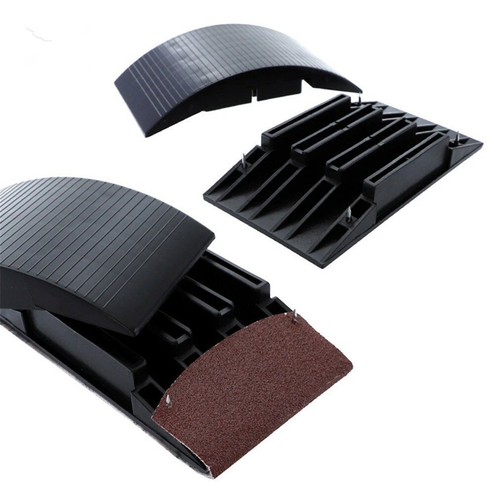 Hand Sanding Block with Sandpaper Pad - Wood & Metal Polishing Tool - Image 4