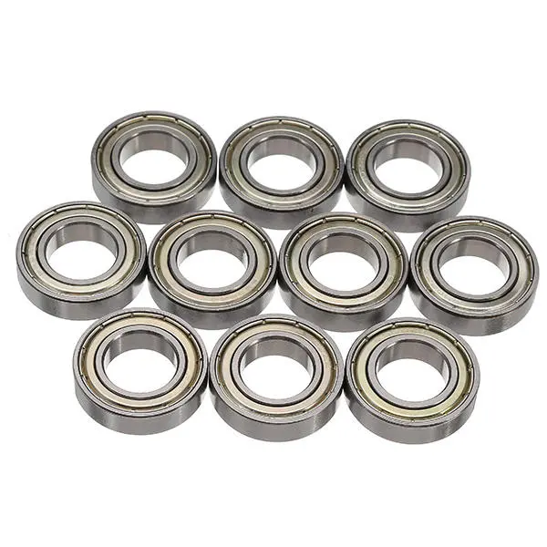 6902ZZ Ball Bearings 15x28x7mm - 10pcs Deep Groove | Shielded - Image 2