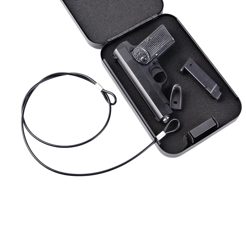 OS300C Portable Pistol Safe - Mini Car Safe for Handguns & Valuables - Image 4