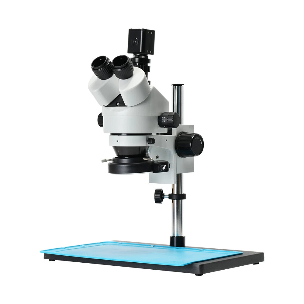 AmScope 24MP Digital Microscope Camera | 3.5X-90X Soldering & Repair Kit - Image 5