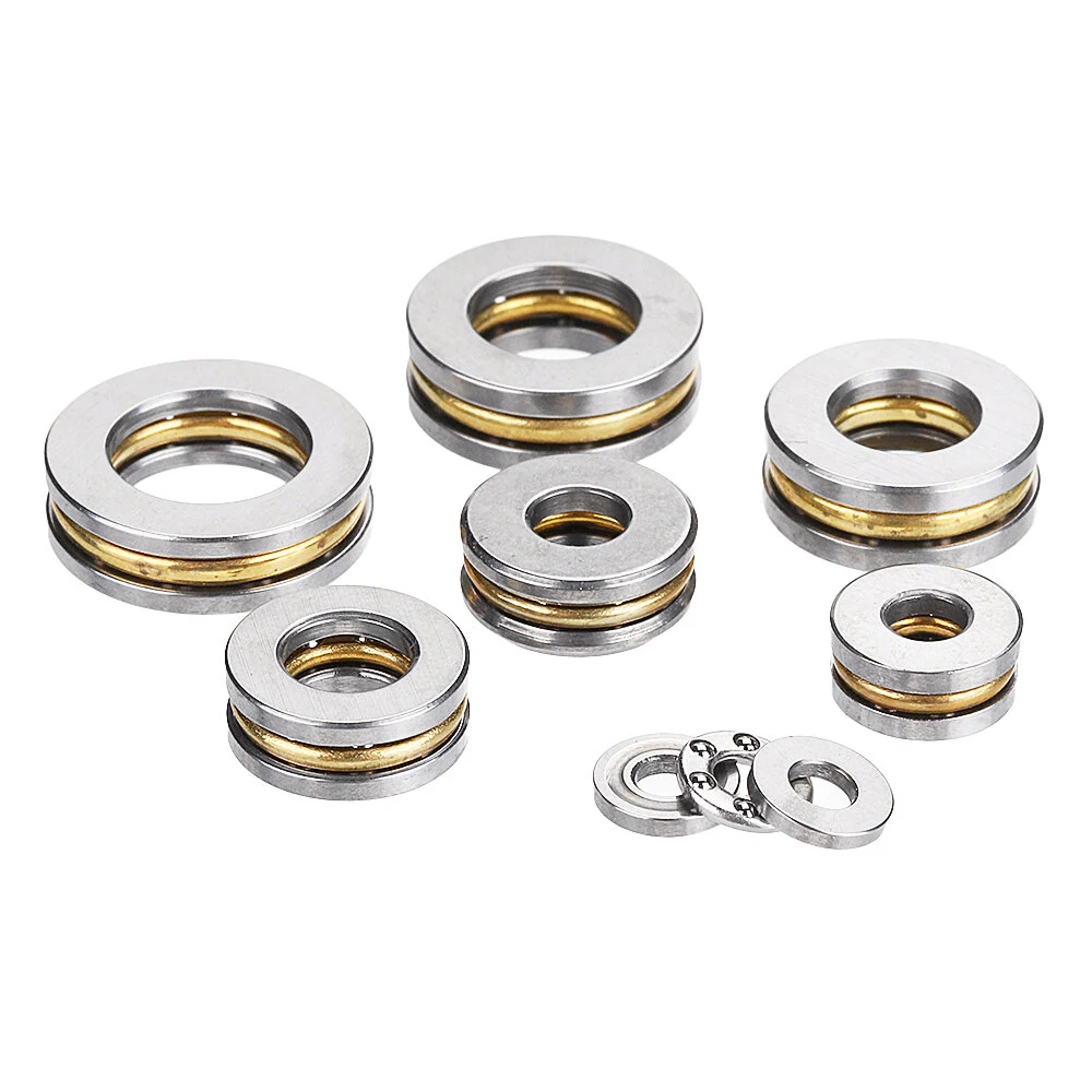 Machifit 5pcs Mini Thrust Ball Bearings - ID 2.5/3/4/6/7/8mm - F25-6 F3-8 F4-10 - Image 5