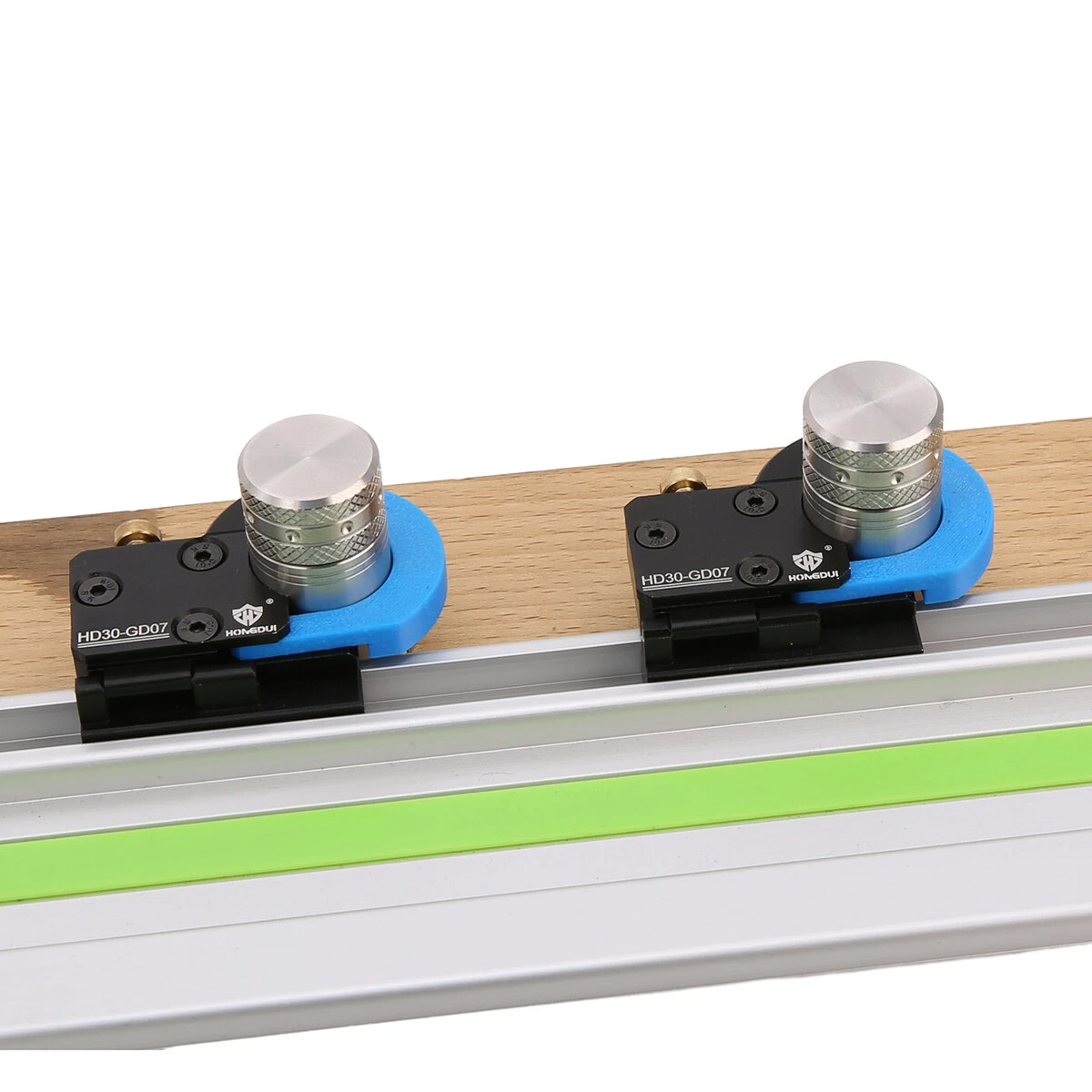HONGDUI HD30-GD07 Rail Guide Clamp | MFT Bench Dog System for Woodworking - Image 2