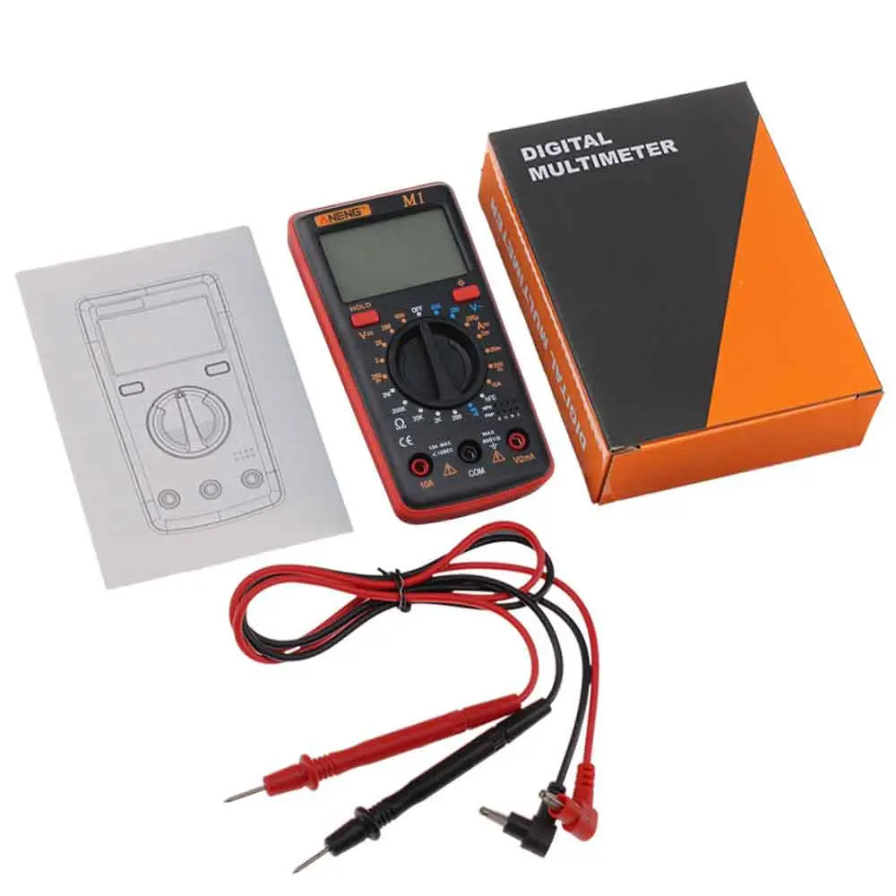 ANENG M1 Digital Multimeter - AC/DC Voltage Current Resistance & Continuity Test - Image 5