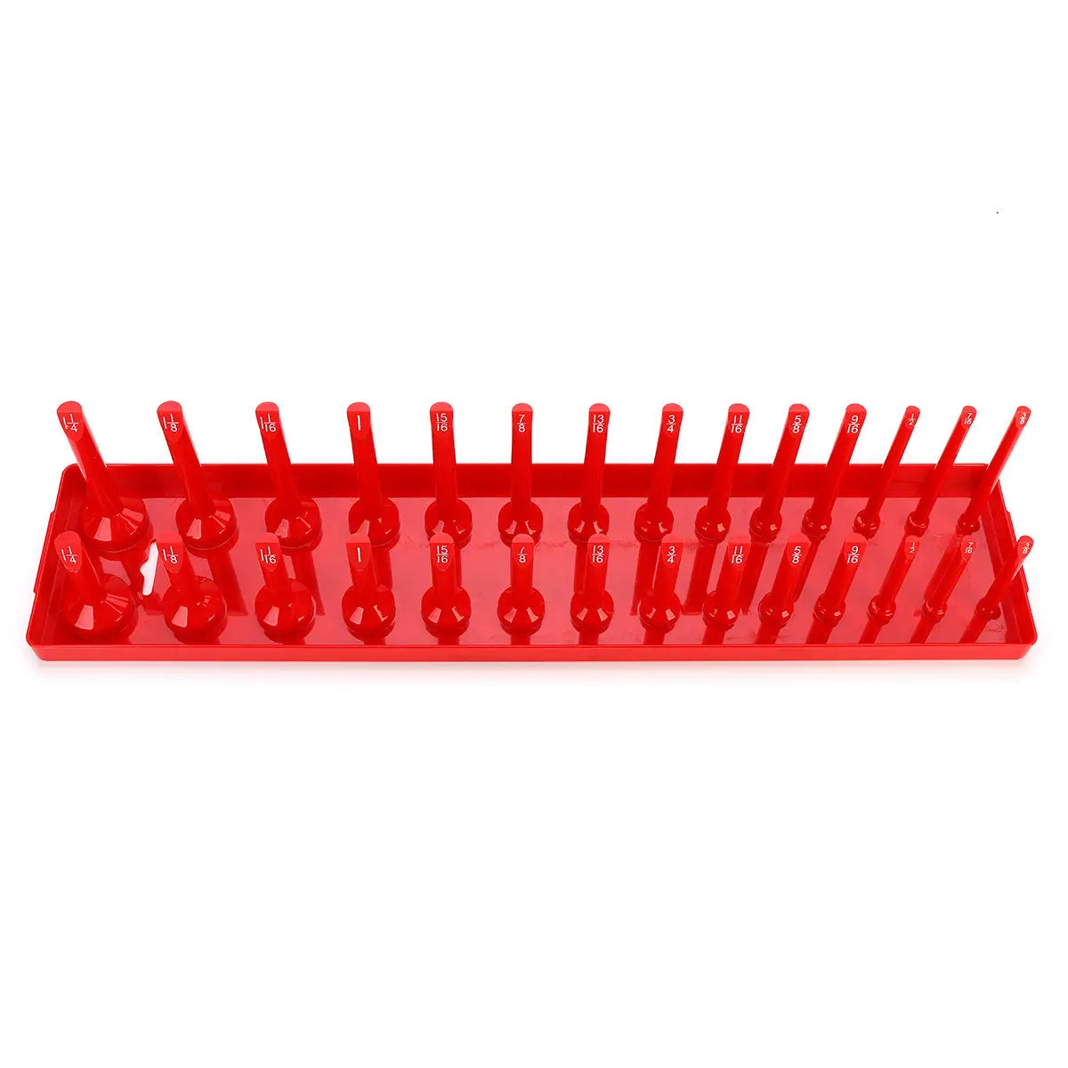 Craftsman 1/2 Inch Drive 28-Slot Socket Rail | Storage Rack & Organizer Stand - Image 4