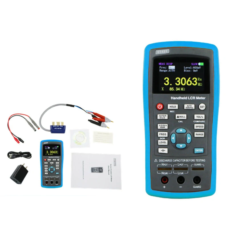 East Tester ET430 Handheld LCR Meter - Inductance Capacitance Meter | Digital Display - Image 3