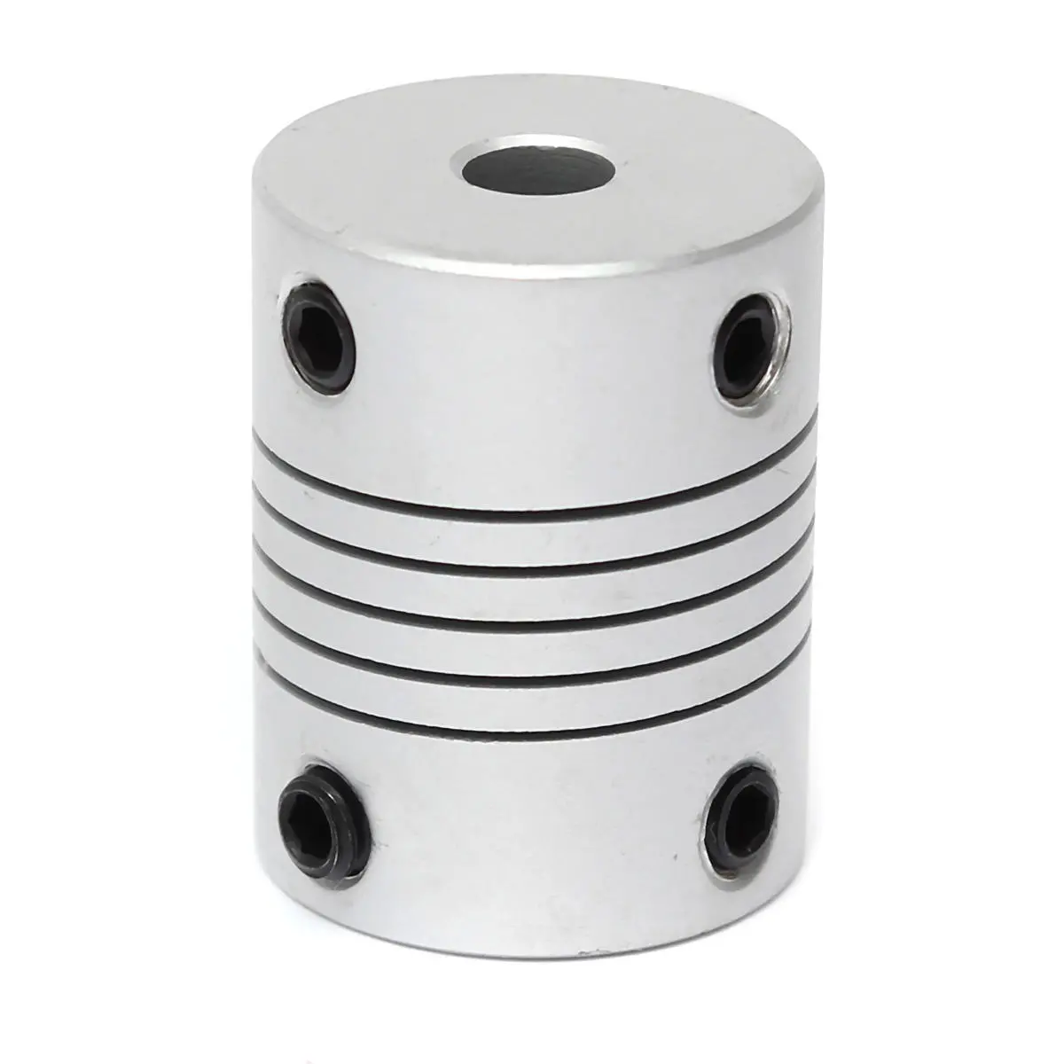 Aluminum Flexible Shaft Coupling - 5x8mm to OD19mm - CNC Stepper Motor Coupler - Image 5
