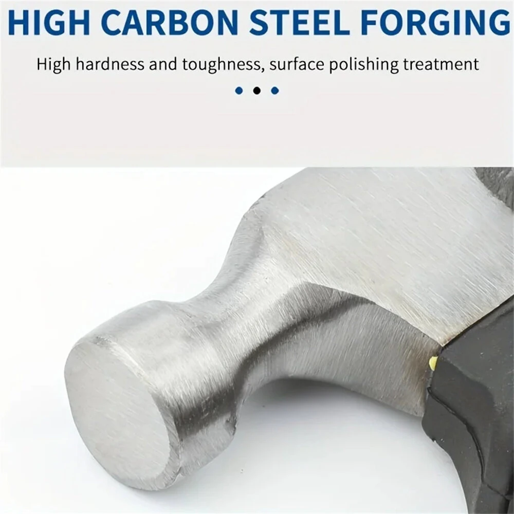 Mini Ramshorn Hammer - 160mm Carbon Steel | Lightweight Ergonomic Handle - Image 4