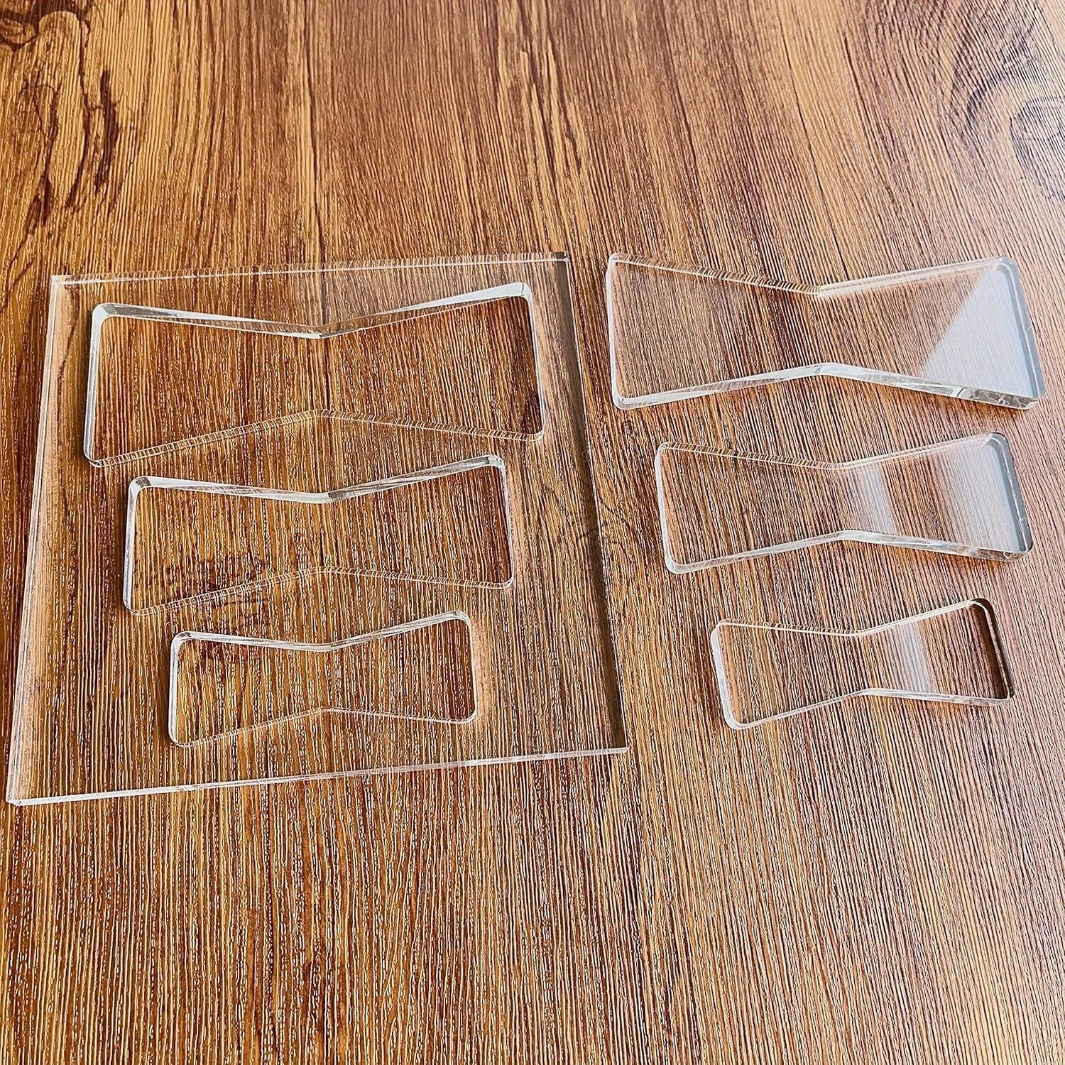 Butterflies Router Template Set - 5mm Thick Acrylic - Multiple Sizes for Woodworking - Image 5