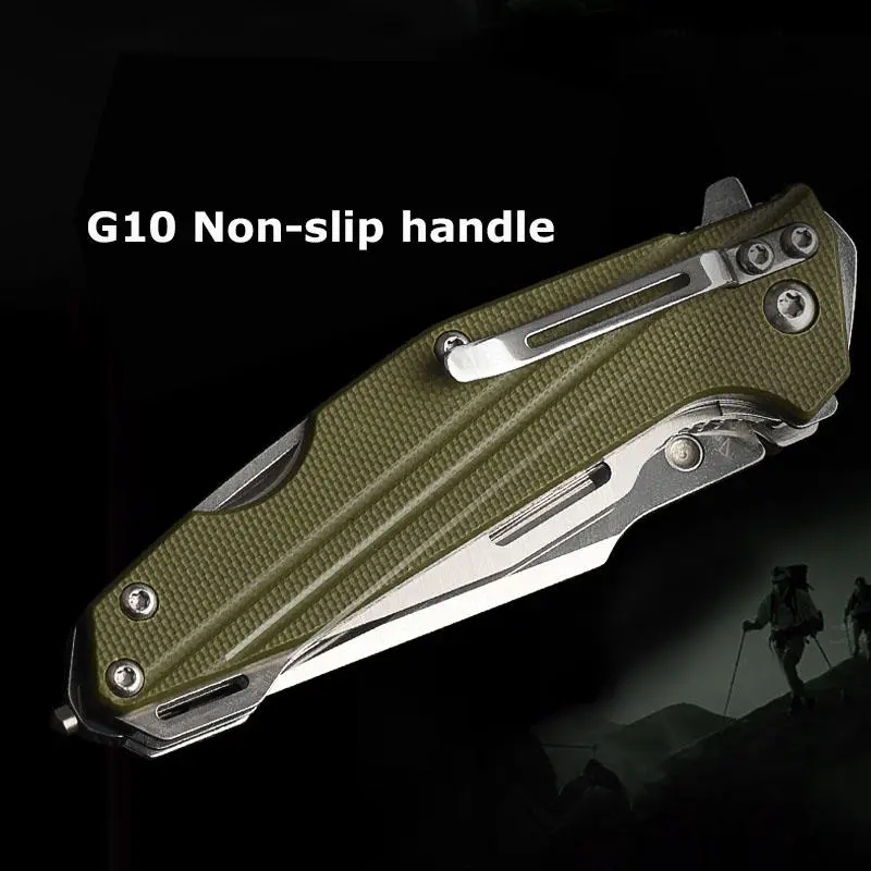 Sanrenmu 7116 Multifunctional Folding Tool | Camping Survival EDC with Screwdriver & Bottle Opener - Image 3