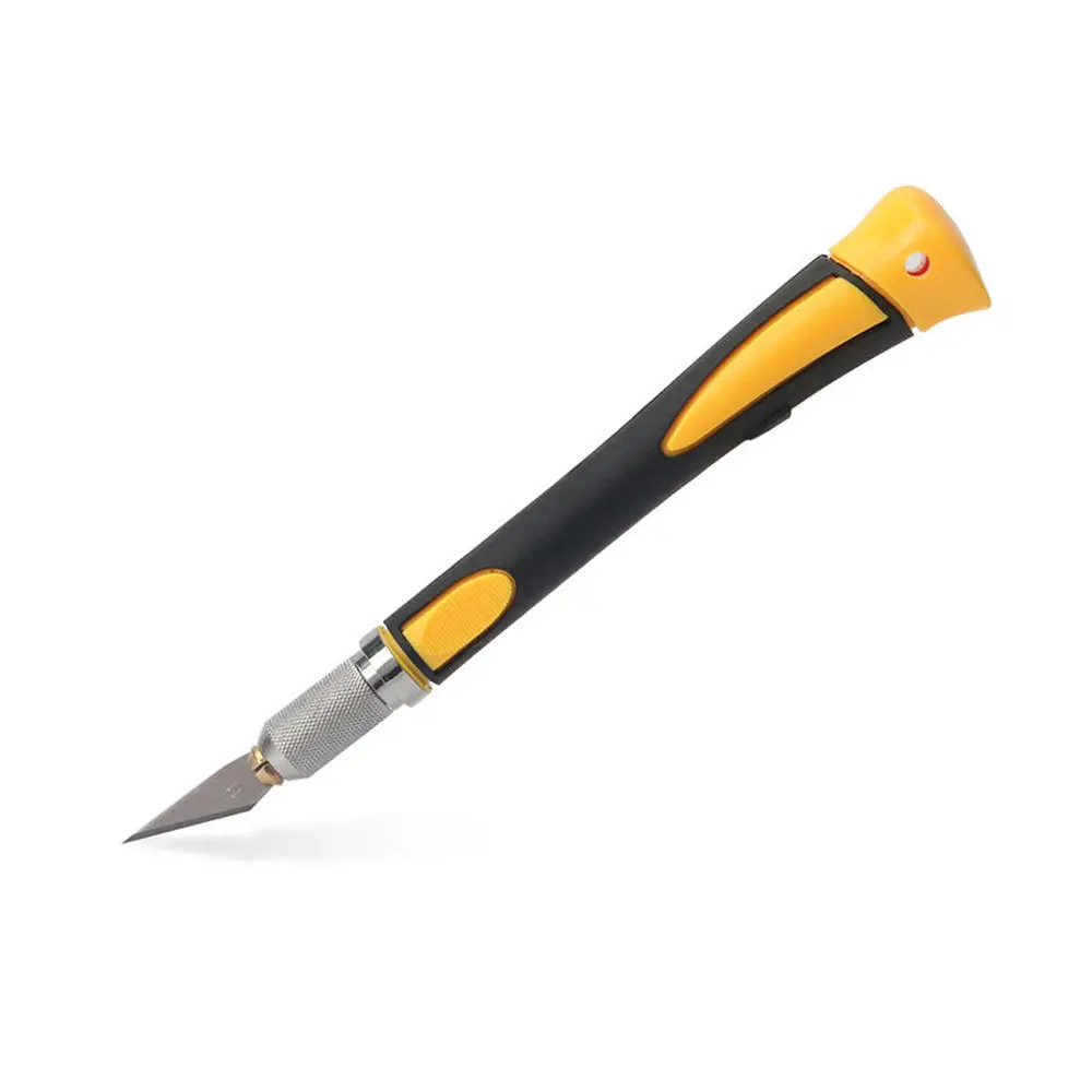Wood Carving Tool with 5 Blades - Sharp Non-Slip Handle for Craft & Sculpture - Image 5