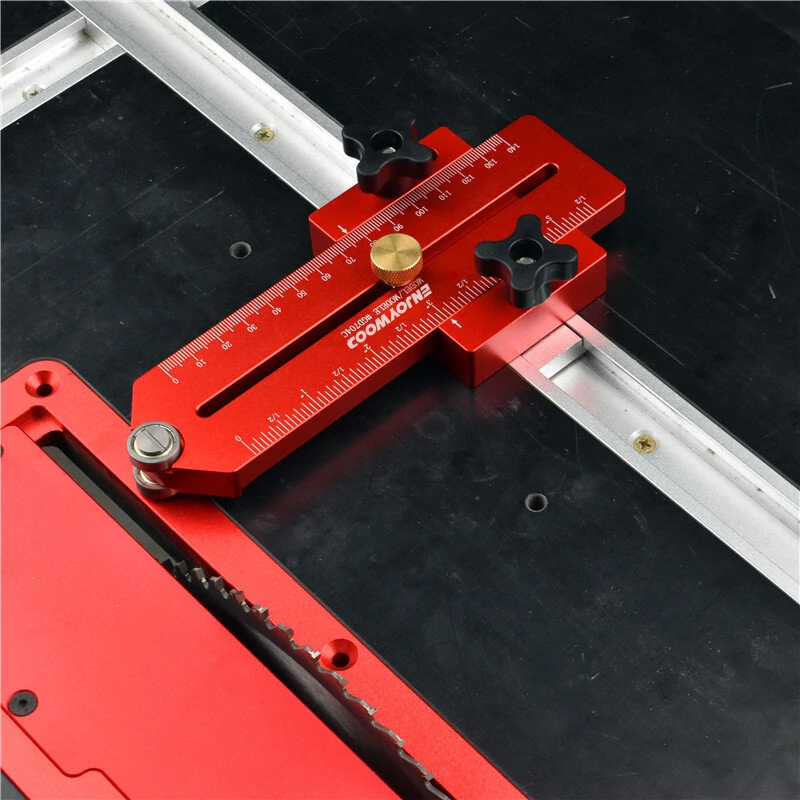 Enjoywood Thin Rip Jig - Table Saw Guide for Repetitive Narrow Cuts | Fits 3/8 x 3/4 T-Slot - Image 3