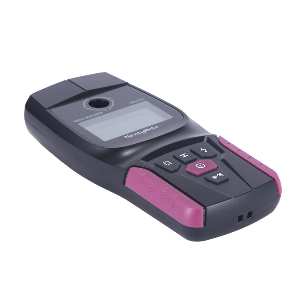 WS120 Multi-Scanner Stud Finder | AC Wire & Pipe Detector | LCD Depth Tracker - Image 3