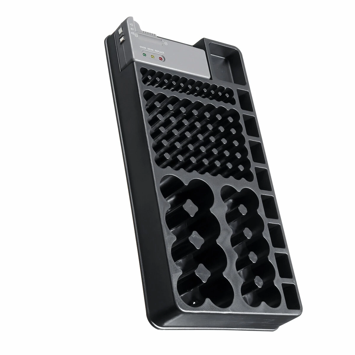 98Grids Battery Organizer Storage Case with Removable Tester | 98 Grid Holder - Image 5