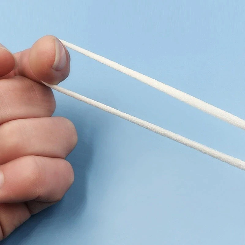5Pcs 50m Elastic Band - 3mm Round Cord for DIY Crafts & Sewing - Image 5