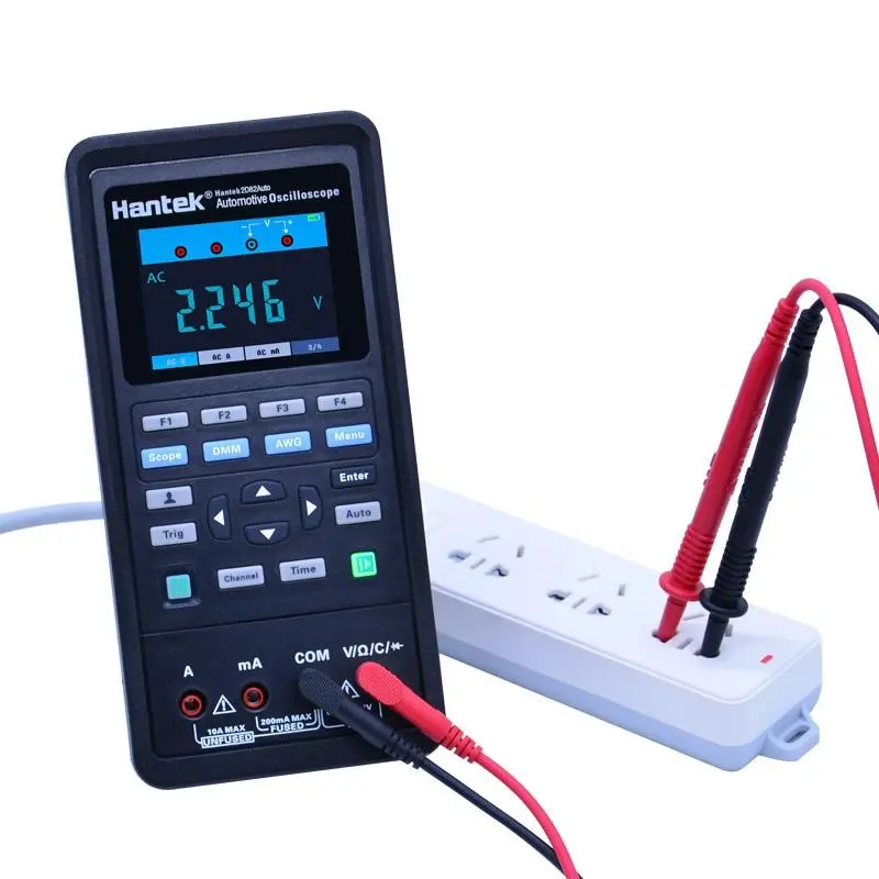 Hantek 2D82 80MHz Oscilloscope Multimeter | 2-Channel 4-in-1 | 250MSa/s Auto Diagnostic - Image 4
