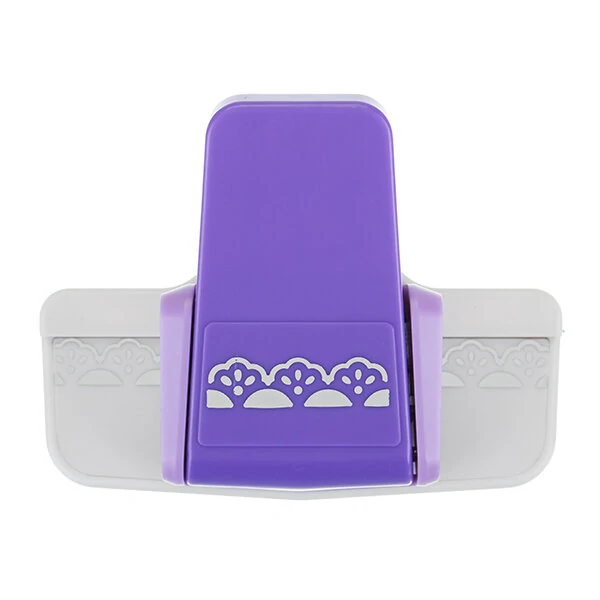Fancy Flower Border Punch - Embossing Scrapbooking Tool for DIY Handmade Edges - Image 3