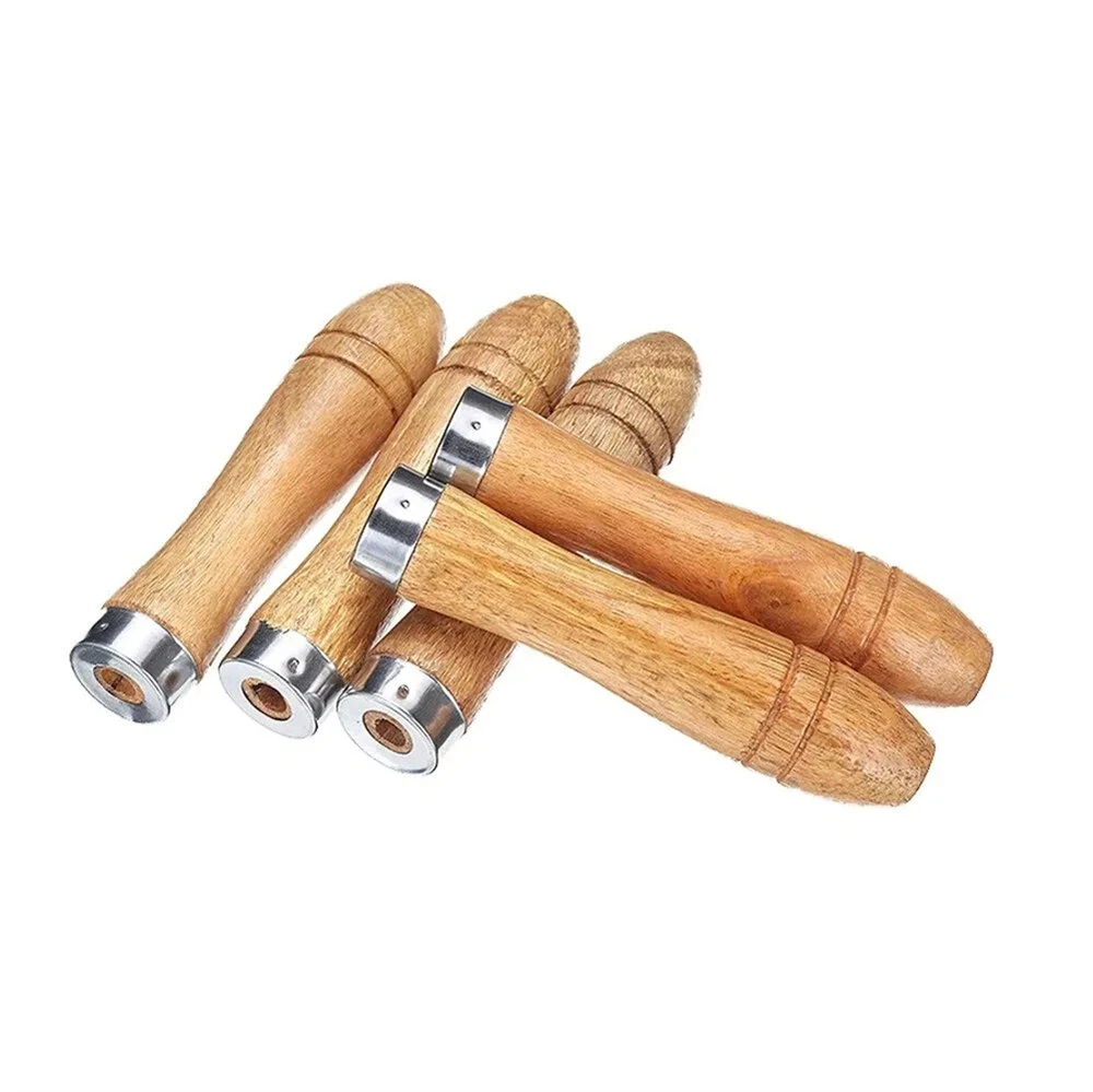 5PCS Wooden File Handles - Ergonomic Secure Fit for 4-6 Inch Files | 9cm Length - Image 4